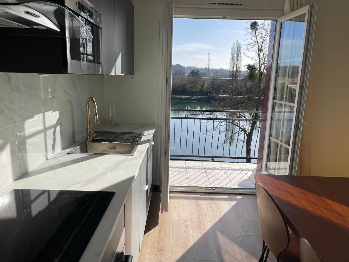 Ambiance Seine, Appartement Lumineux En Bordure De Seine - Chouette Thomery Eksteriør bilde
