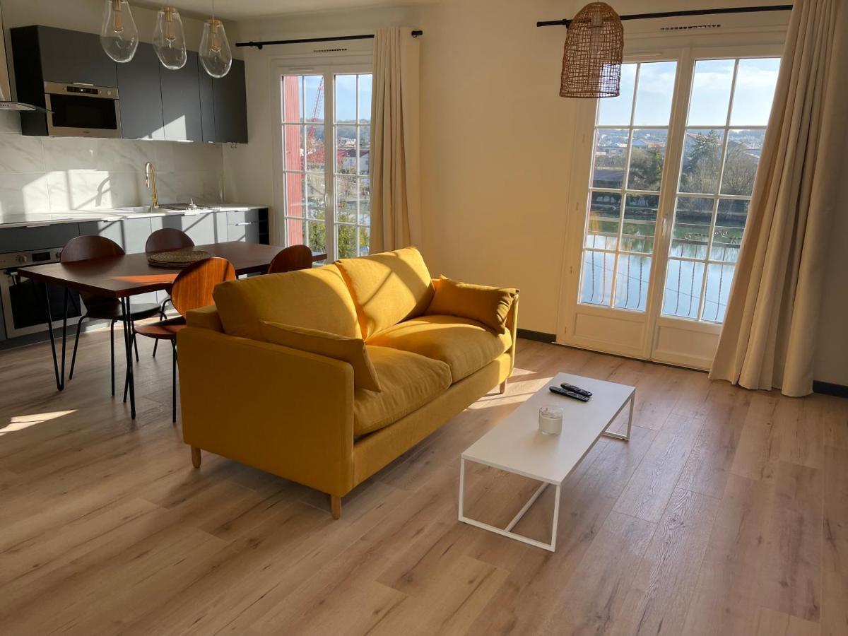Ambiance Seine, Appartement Lumineux En Bordure De Seine - Chouette Thomery Eksteriør bilde