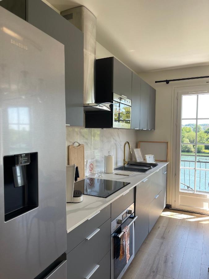 Ambiance Seine, Appartement Lumineux En Bordure De Seine - Chouette Thomery Eksteriør bilde